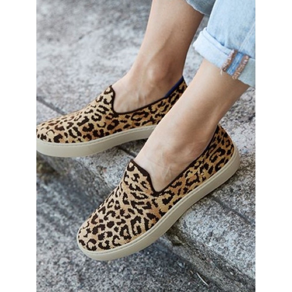 ROTHY'S Women's The Sneaker Desert Cat Camo 7.5